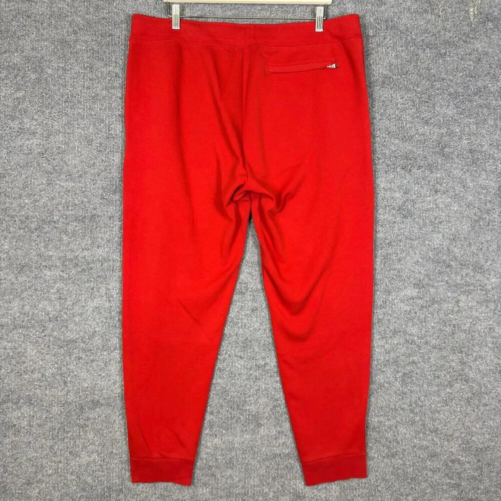 Polo Ralph Lauren Men's Joggers Sweatpants 2XL Red Pony Logo Fleece